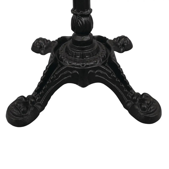 Bolero Cast Iron Ornate Table Leg Base  Table Top
