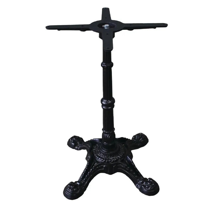 Bolero Cast Iron Ornate Table Leg Base  Table Top