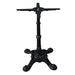 Bolero Cast Iron Ornate Table Leg Base  Table Top