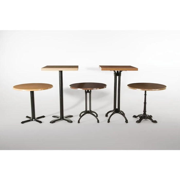 Bolero Cast Iron Ornate Table Leg Base  Table Top