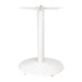 Bolero Cast Iron Round Table Base White  Table Base