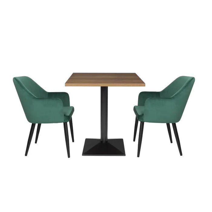 Bolero Complete Square Table 700mm  Cafe Tables