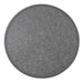 Bolero Fibre Glass Round Table Top Brushed Black 580mm  Table Top