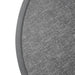 Bolero Fibre Glass Round Table Top Brushed Black 580mm  Table Top