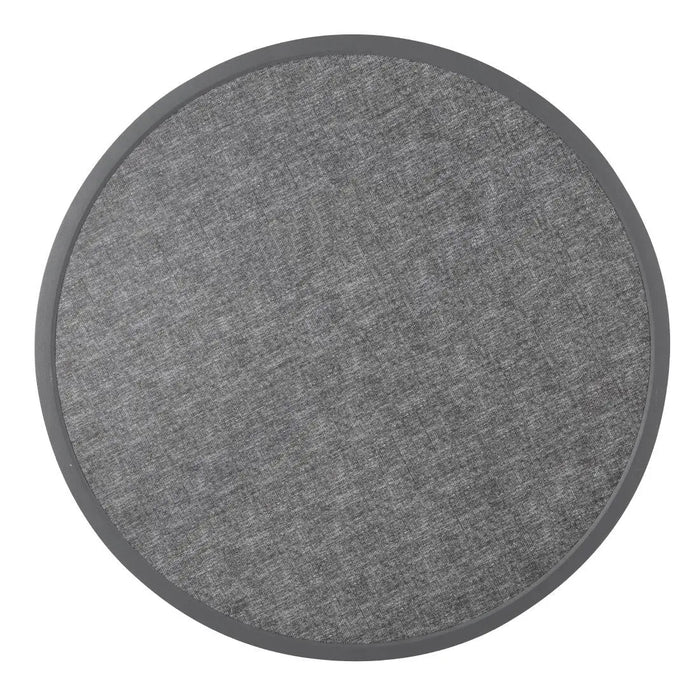 Bolero Fibre Glass Round Table Top Brushed Black 580mm - DL489 - Simply Hospitality NZ