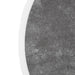 Bolero Fibre Glass Round Table Top Dark Stone Effect 580mm  Table Top
