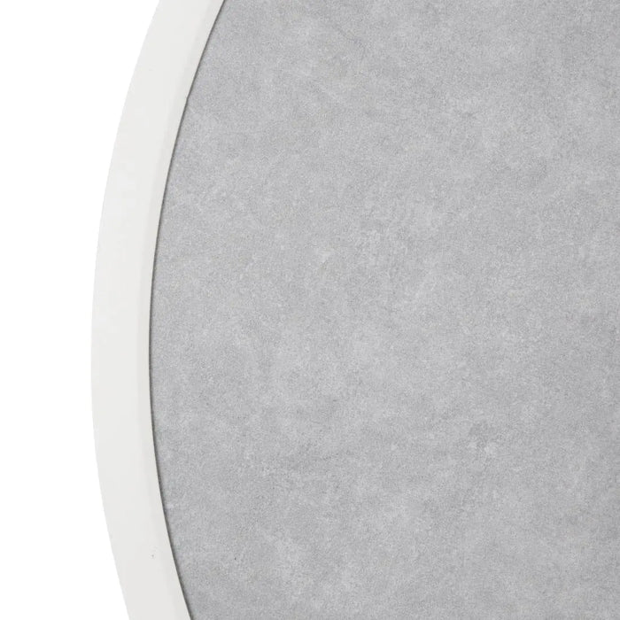 Bolero Fibre Glass Round Table Top Grey Stone Effect 580mm  Table Top