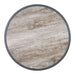 Bolero Fibre Glass Round Table Top Wood Effect 580mm - DL486 - Simply Hospitality NZ