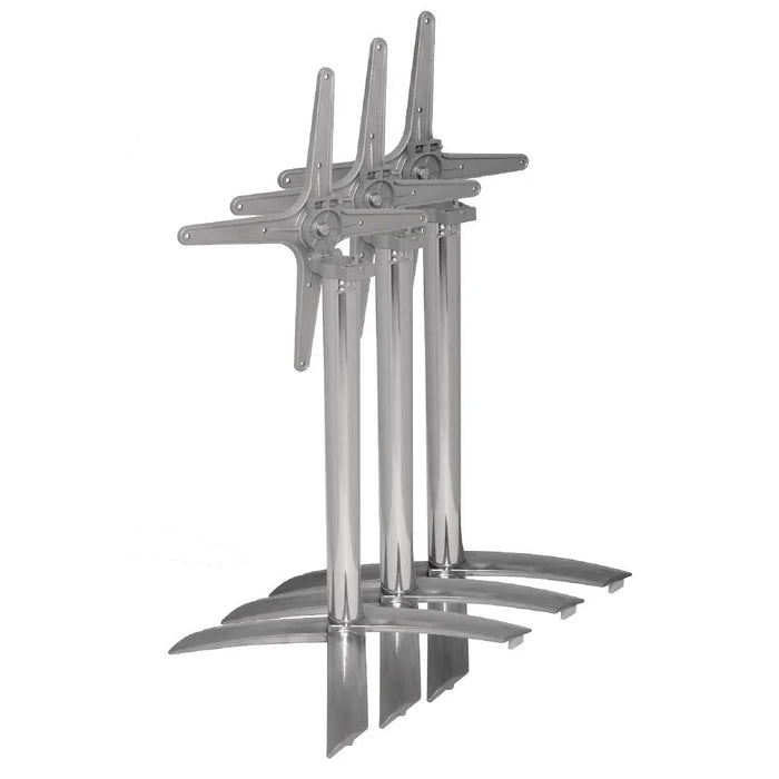 Bolero Flip-Top Aluminium Table Base  Table Base