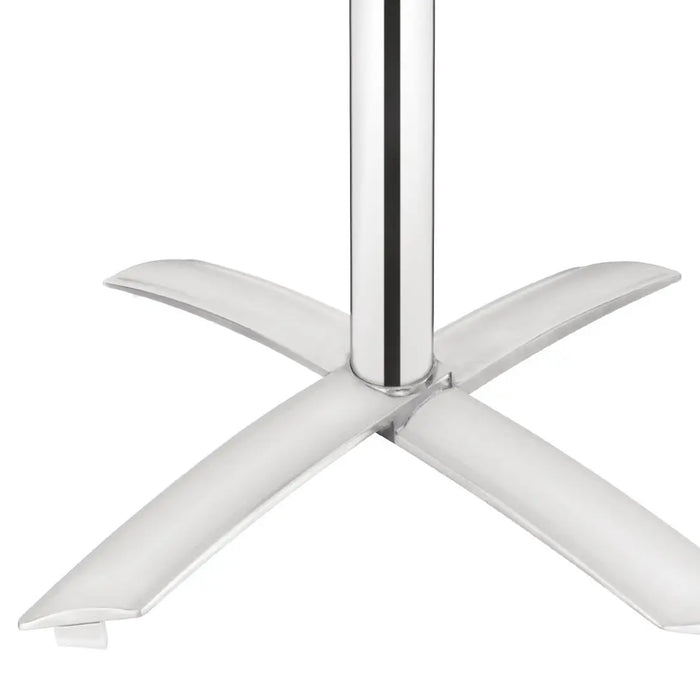 Bolero Flip-Top Table Stainless Steel 600mm  Cafe Tables