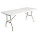 Bolero Foldaway Rectangular Utility Table 6 ft  Folding Table