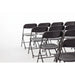 Bolero Folding Chair Black Pack of 10  Folding Chairs