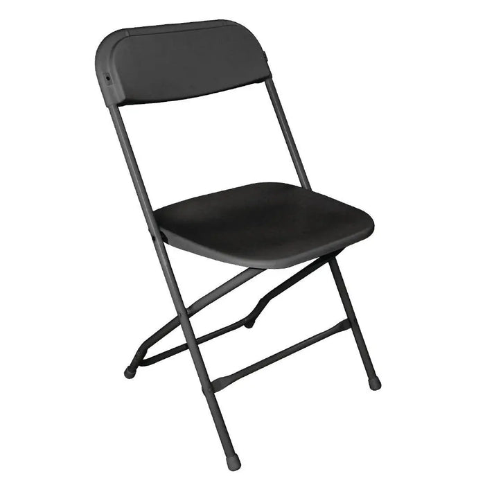 Bolero Folding Chair Black Pack of 10  Folding Chairs