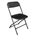 Bolero Folding Chair Black Pack of 10  Folding Chairs