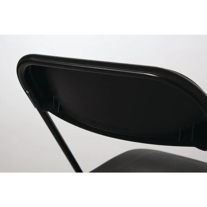 Bolero Folding Chair Black Pack of 10  Folding Chairs