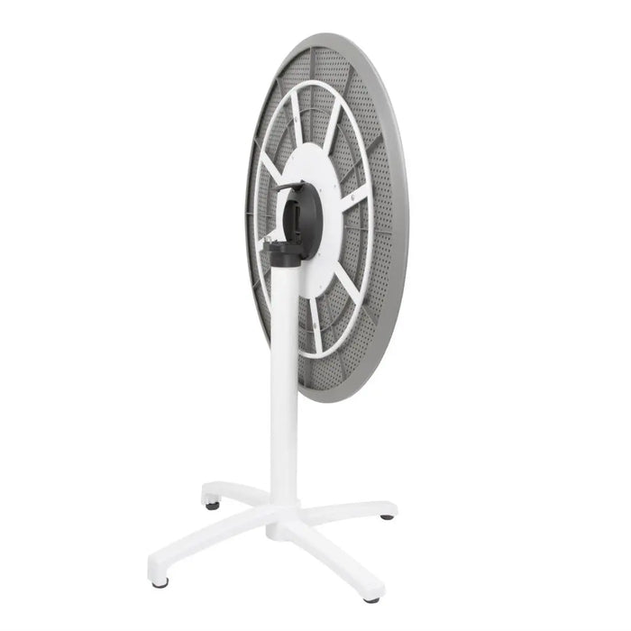 Bolero Folding PP Table 800 mm Dark Grey  Cafe Tables