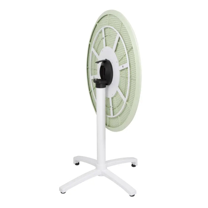 Bolero Folding PP Table 800 mm – Mint Green  Cafe Tables