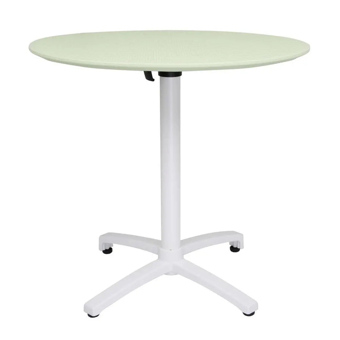 Bolero Folding PP Table 800mm - Mint Green - FT623 - Simply Hospitality NZ