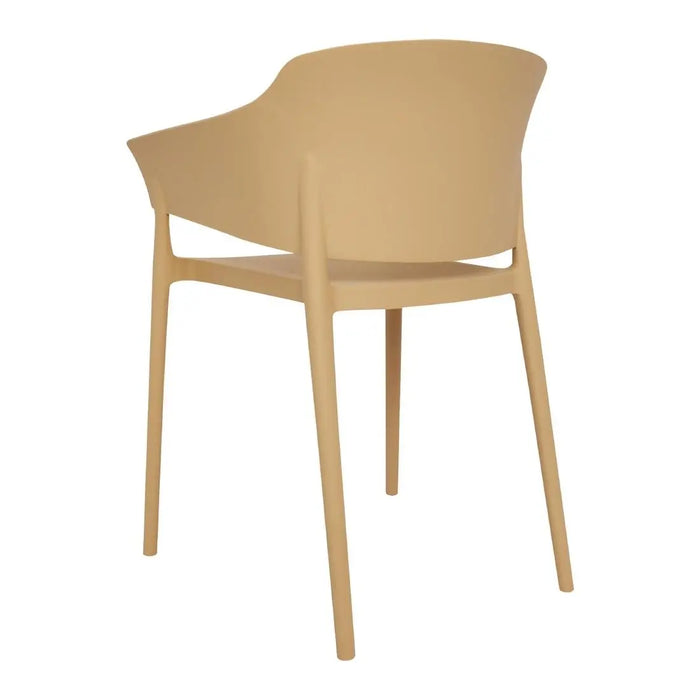 Bolero Lorenzo Café Chairs Warm Cream  Cafe Chairs