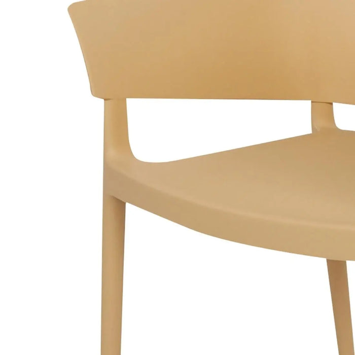 Bolero Lorenzo Café Chairs Warm Cream  Cafe Chairs