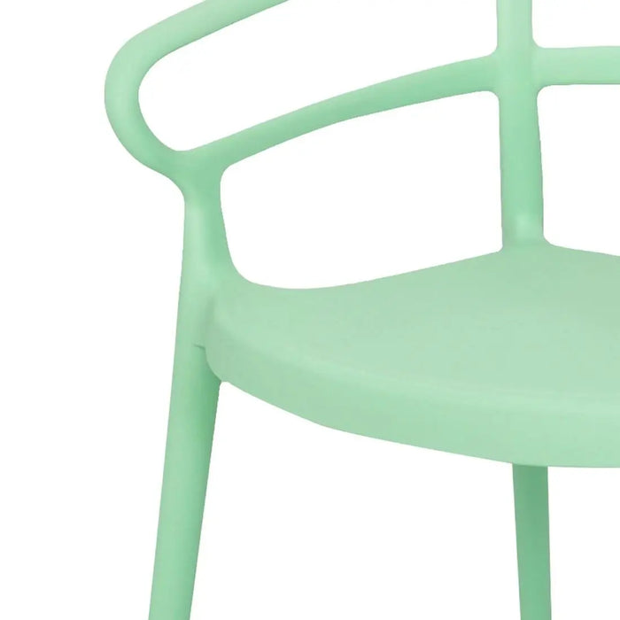 Bolero Mateo Café Chairs Mint Green  Cafe Chairs