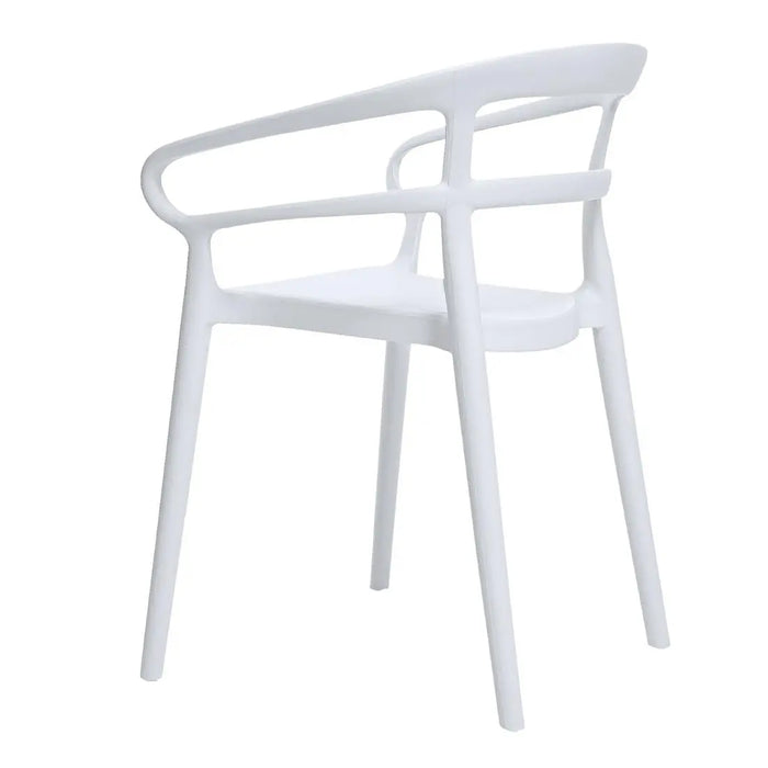Bolero Mateo Café Chairs White  Cafe Chairs