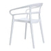 Bolero Mateo Café Chairs White  Cafe Chairs