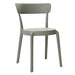 Bolero Mila Café Chairs Moss Grey (Pack of 2) - DX974 - Simply Hospitality NZ