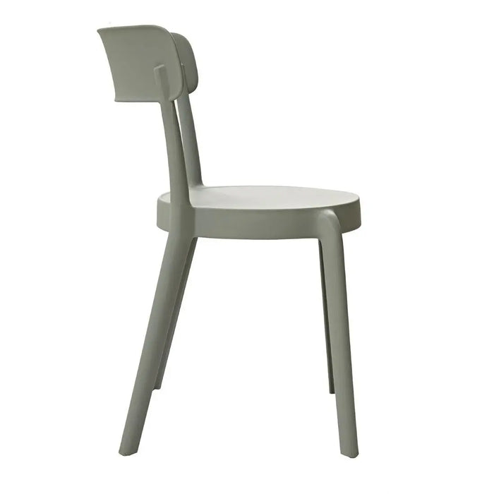 Bolero Mila Café Chairs Moss Grey  Cafe Chairs