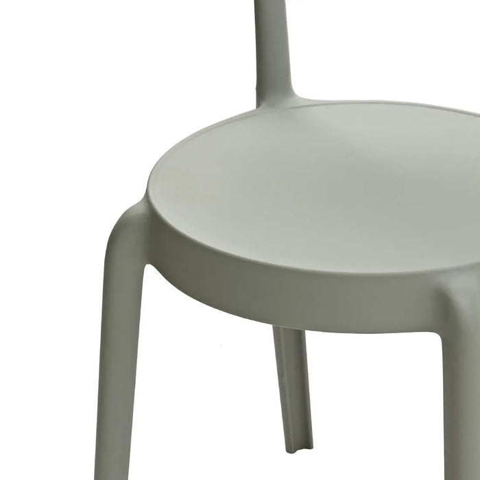 Bolero Mila Café Chairs Moss Grey  Cafe Chairs