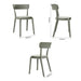Bolero Mila Café Chairs Moss Grey  Cafe Chairs