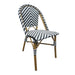 Bolero Parisian Style Rattan Side Chair Black (Pack of 2) - CH111 - Simply Hospitality NZ