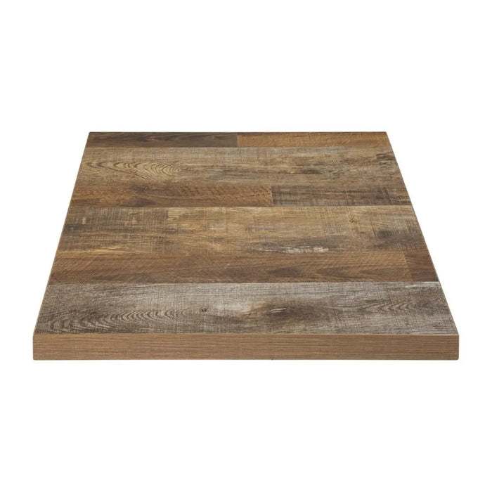 Bolero Pre-Drilled Square Table Top Urban Dark  Table Top