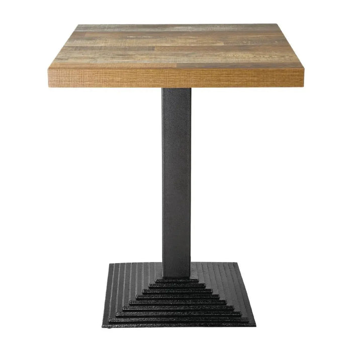Bolero Pre-Drilled Square Table Top Urban Dark  Table Top