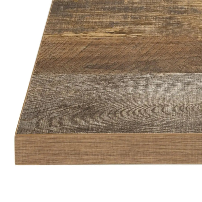 Bolero Pre-Drilled Square Table Top Urban Dark  Table Top
