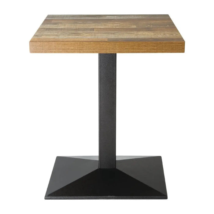 Bolero Pre-Drilled Square Table Top Urban Dark  Table Top