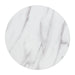 Bolero Pre-drilled Round Table Top Marble Effect 600mm - GG642 - Simply Hospitality NZ