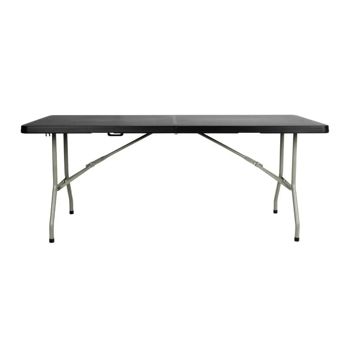 Bolero Rectangular Centre Folding Table 6ft Black - CB518 - Simply Hospitality NZ