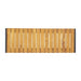 Bolero Rectangular Steel & Acacia Benches 1000mm 2 Pack  Cafe Chairs