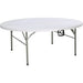 Bolero Round Centre Folding Table 6 ft  Folding Table