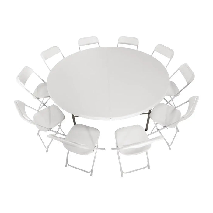 Bolero Round Centre Folding Table 6 ft  Folding Table
