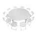 Bolero Round Centre Folding Table 6 ft  Folding Table