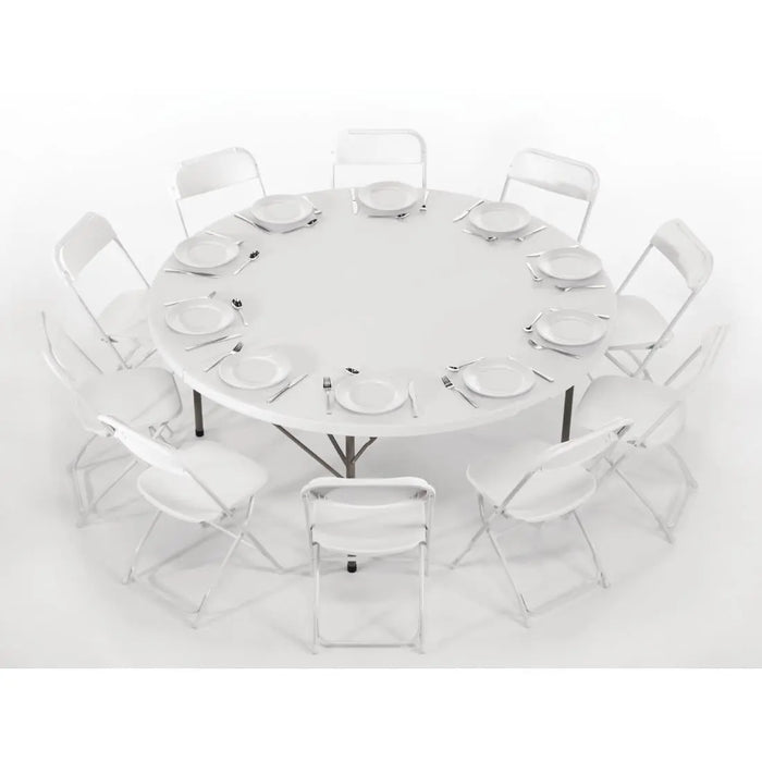 Bolero Round Centre Folding Table 6 ft  Folding Table