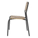 Bolero Santorini Wood-Effect Outdoor Chairs 4 Pack  Cafe Chairs