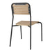 Bolero Santorini Wood-Effect Outdoor Chairs 4 Pack  Cafe Chairs