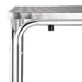 Bolero Square Stacking Table Stainless Steel 700 mm  Cafe Tables