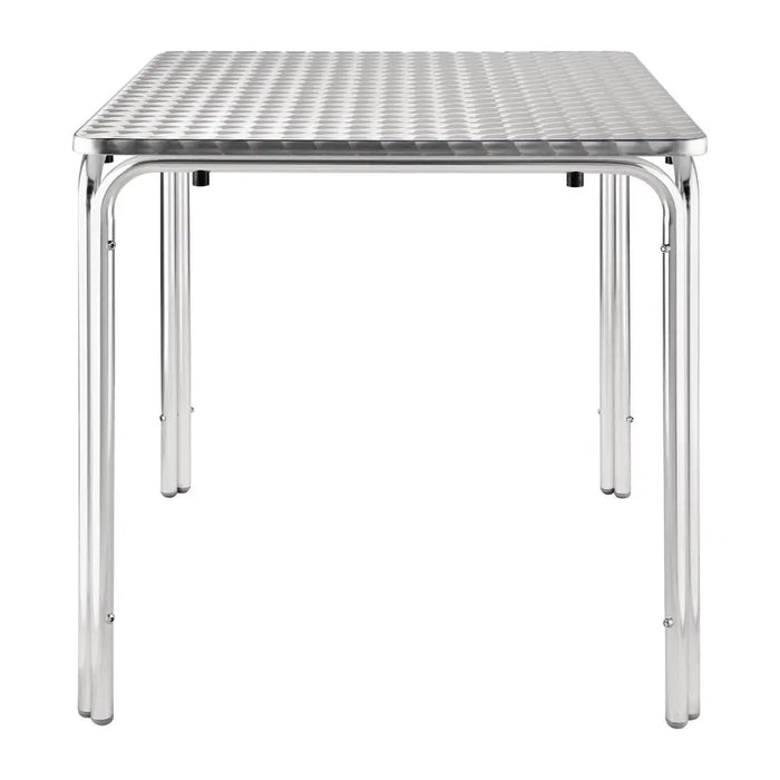 Bolero Square Stacking Table Stainless Steel 700mm - U505 - Simply Hospitality NZ