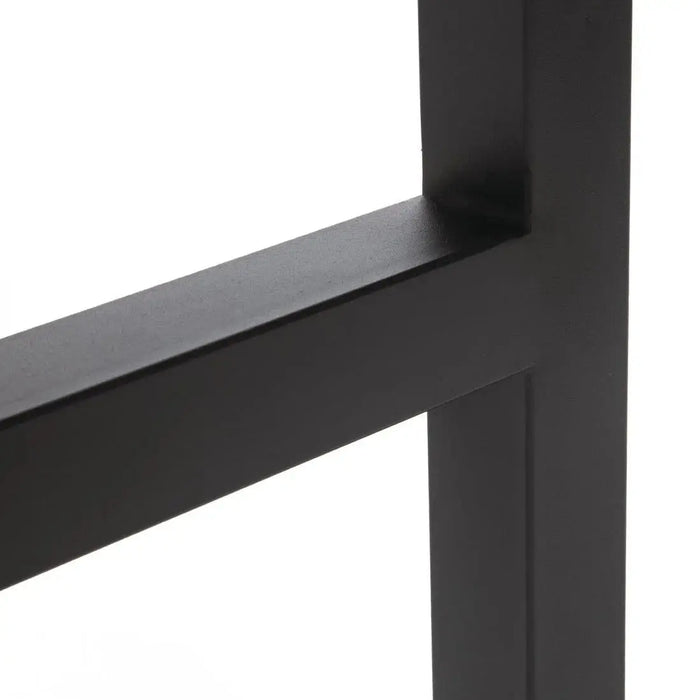 Bolero Square Steel & Acacia Bar Table 600 mm  Cafe Tables