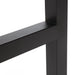 Bolero Square Steel & Acacia Bar Table 600 mm  Cafe Tables