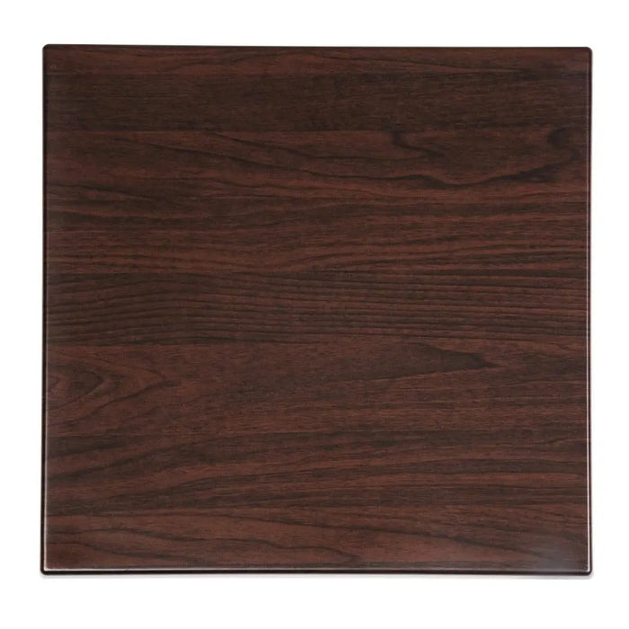 Bolero Square Table Top Dark Brown 600 mm  table top